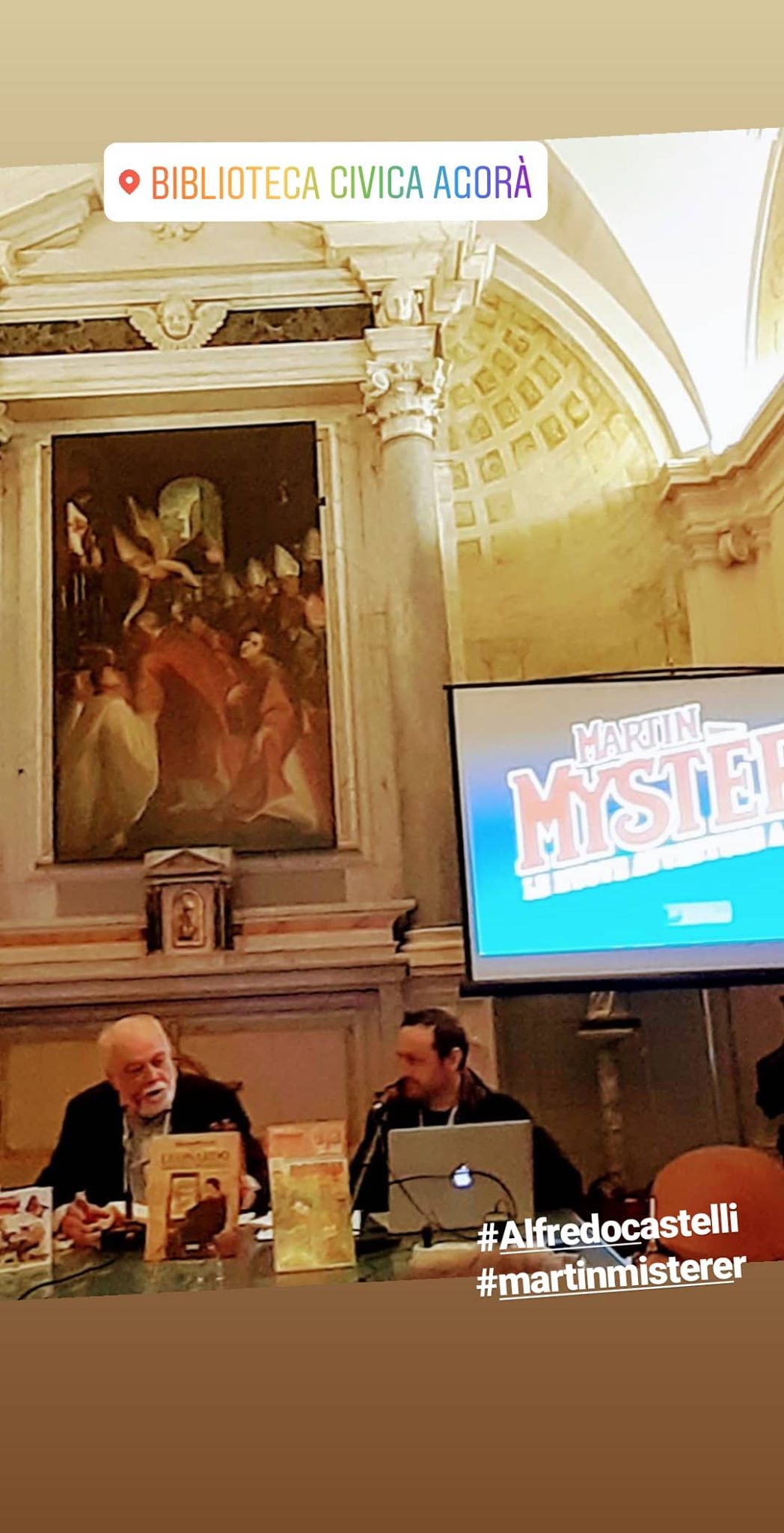 Presentazione Martin Mystere Le nuove avventure a colori - Lucca